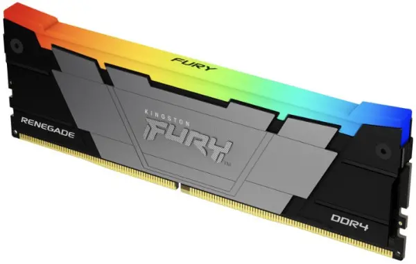 DDR4 16GB 3600MHz [FURY RENEGADE RGB], Non-ECC UDIMM, CL16 1.35V, 288-Pin 2Rx8, w/RGB Heatsink, XMP ( KF436C16RB12A/16 ) 