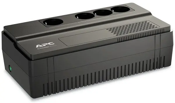 APC Easy UPS 650VA, Line Interactive, Floor/Wall, 650VA/375W, 230V, AVR, 4x Schuko, Battery 7Ah (APCRBCV210) ( BV650I-GR ) 