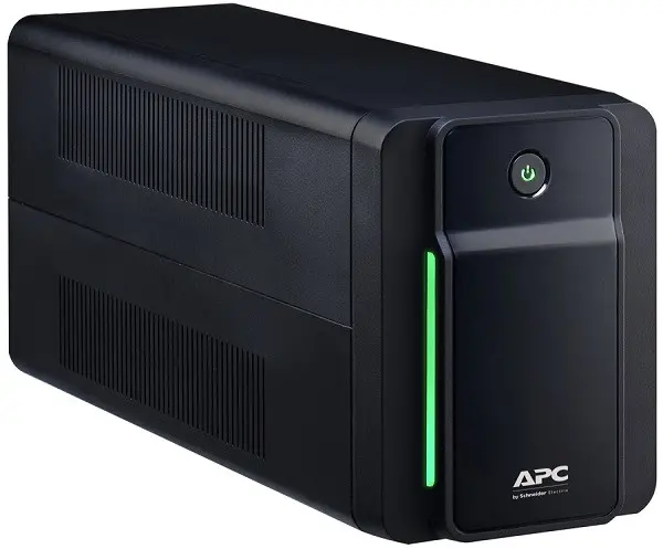 APC Back-UPS 950VA, Line Interactive, Tower, 950VA/520W, 230V, AVR, 4x Schuko, PF 0.54 (Full load), Battery 9Ah (RBC17), Line Protection RJ