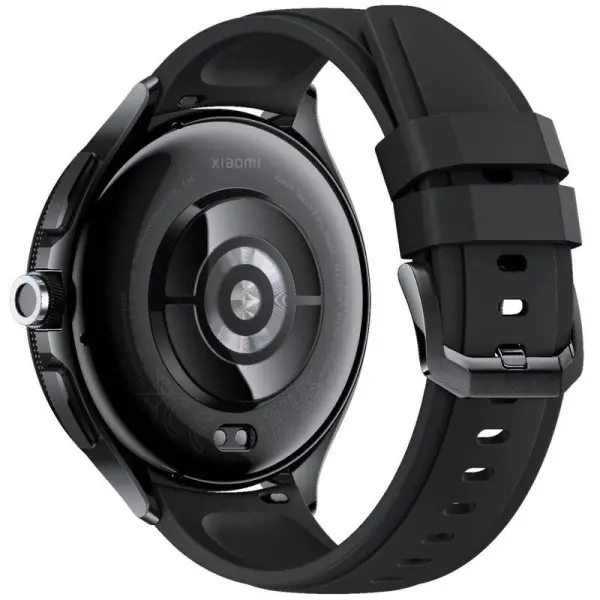 Xiaomi Mi Watch 2 pro-Bluetooth Black Case with Black Fluororubber Strap