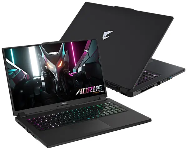 GIGABYTE AORUS 7 9KF 17.3 inch FHD 360Hz i5-12500H 16GB 512GB SSD GeForce RTX 4060 8GB RGB Backlit gaming laptop 