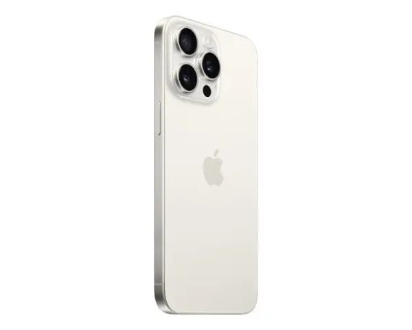 APPLE iPhone 15 Pro Max 256GB White Titanium (mu783sxa) 