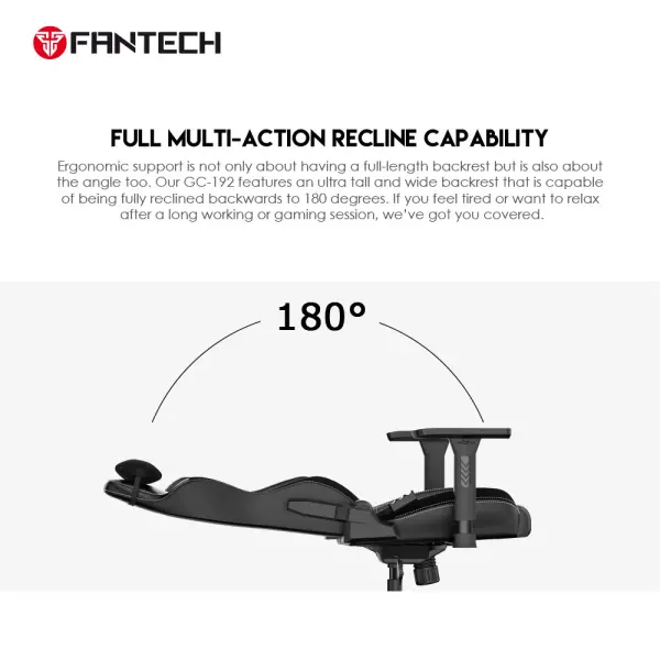 Stolica Gaming Fantech Ledare GC-192 crna