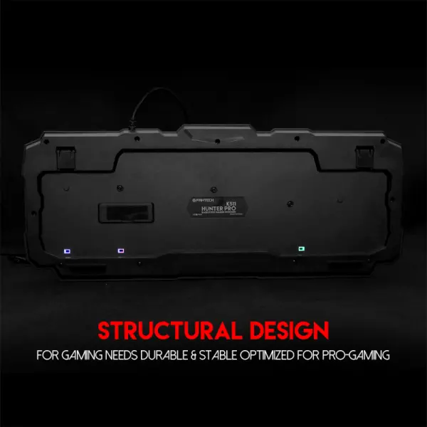 Tastatura Gaming Fantech K511 Hunter Pro crna