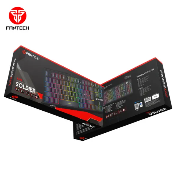 Tastatura Gaming Fantech K612 Soldier crna