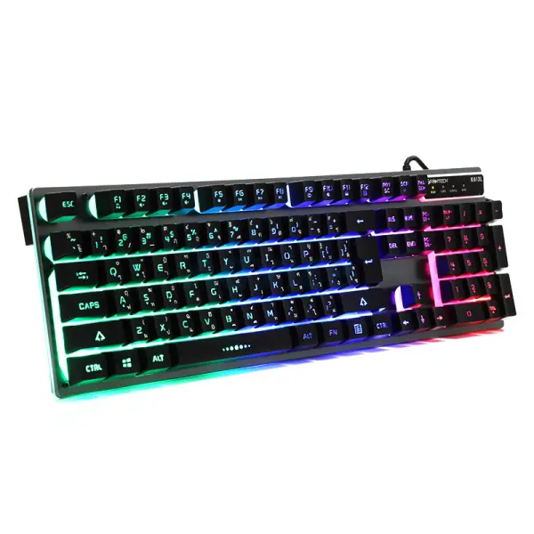 Tastatura Gaming Fantech K613L Fighter II crna