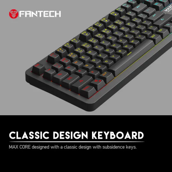 Tastatura Mehanicka Gaming Fantech MK852 RGB Max Core crna (Brown switch)