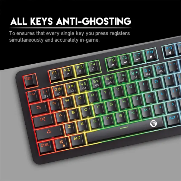 Tastatura Mehanicka Gaming Fantech MK852 RGB Max Core crna (Brown switch)