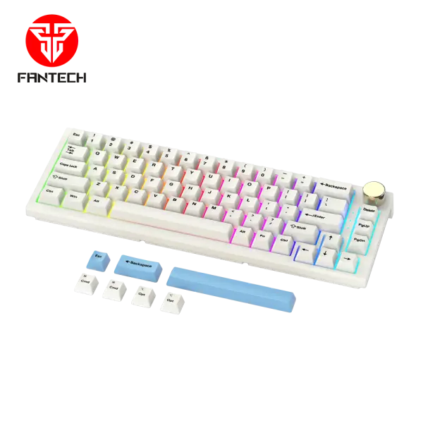 Tastatura Mehanicka Gaming Fantech MK858 RGB Maxfit67 Space Edition (white switch)