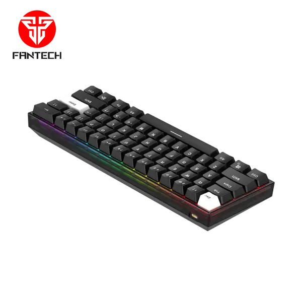 Tastatura Mehanicka Gaming Fantech MK857 RGB Maxfit61 FROST Wireless crna (Red switch)