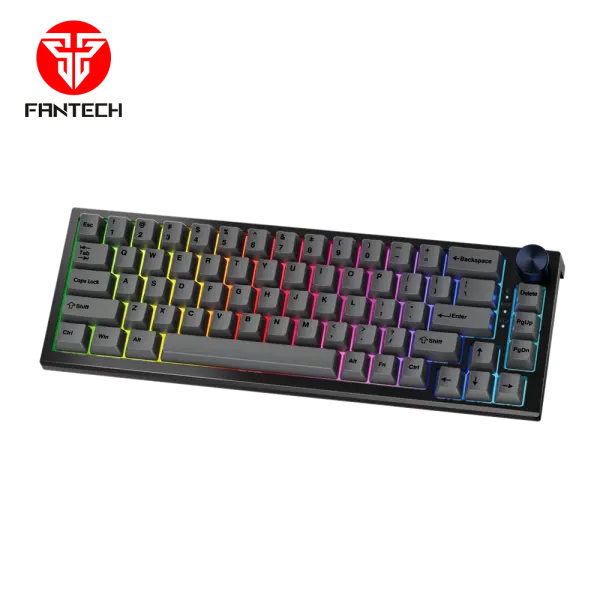 Tastatura Mehanicka Gaming Fantech MK858 RGB Maxfit67 crna (brown switch)
