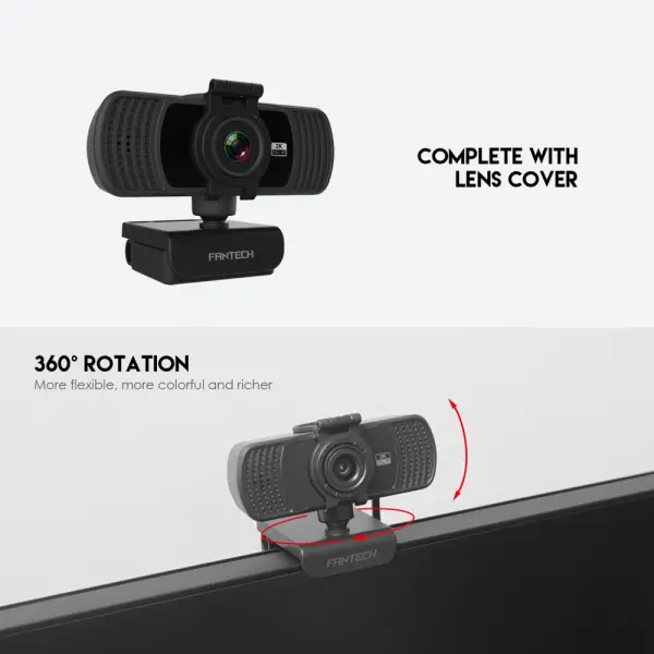 Web kamera Fantech C31 Luminous crna