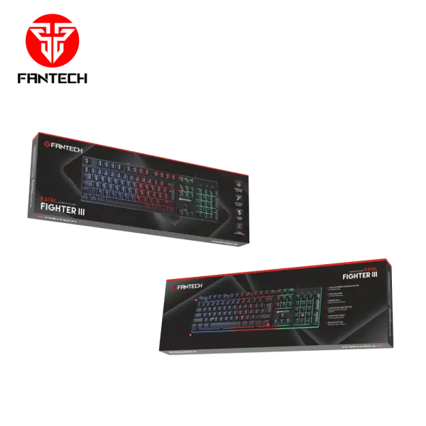 Tastatura Gaming Fantech K614L Fighter II crna
