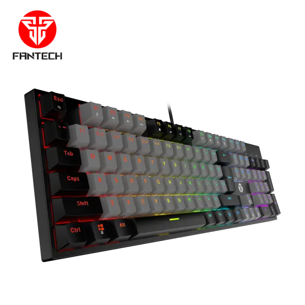 Tastatura Mehanicka Gaming Fantech MK886 RGB Atom siva (Red switch)