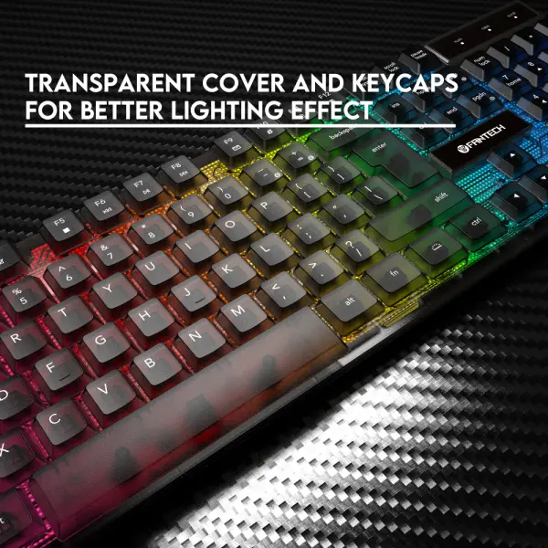 Tastatura Gaming Fantech K515 Shikari crna