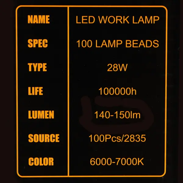 LED lampa prenosna servisna bezicna