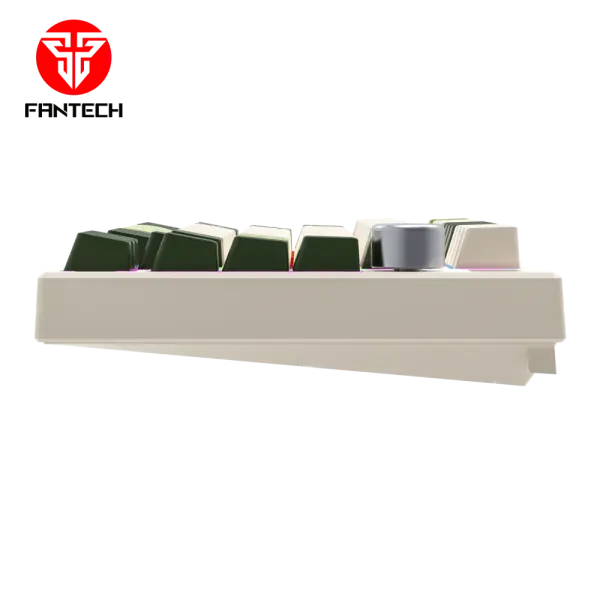 Tastatura Mehanicka Gaming Fantech MK910 RGB Vibe Maxfit 81 Milky Matcha Wireless (Yellow switch)