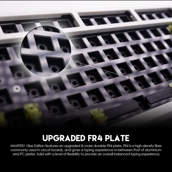 Tastatura Mehanicka Gaming Fantech MK910 RGB Vibe Maxfit 81 Royal Prince Wireless (Yellow switch)