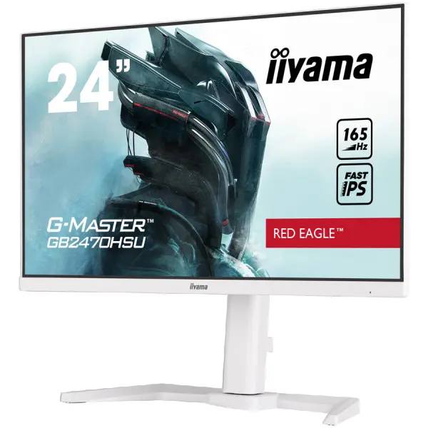 IIYAMA Monitor 24'' ETE Fast IPS Gaming, G-Master Red Eagle, FreeSync Premium, 1920x1080@165Hz, 250cdm˛, 1100:1, HDMI, DisplayPort, 0,8ms (M (2)