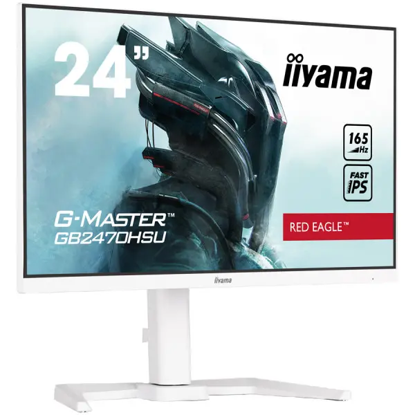 IIYAMA Monitor 24'' ETE Fast IPS Gaming, G-Master Red Eagle, FreeSync Premium, 1920x1080@165Hz, 250cdm˛, 1100:1, HDMI, DisplayPort, 0,8ms (M (2)