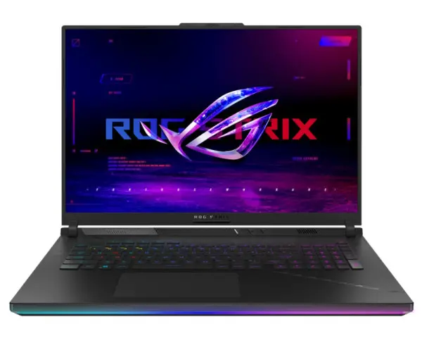 ASUS ROG Strix SCAR 18 G834JY-N6095X (18 inča QHD+, i9-13980HX, 64GB, SSD 1TB + 1TB, GeForce RTX 4090, Win11 Pro) laptop 