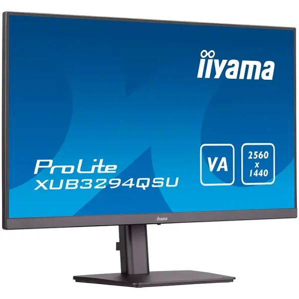 IIYAMA Monitor LED XUB3294QSU-B1 VA 31.5'' 2560 x 1440 @75Hz 16:9 250 cdm˛ 3000:1 HDMI DP 2xUSB height, swivel, tilt ( XUB3294QSU-B1 ) 