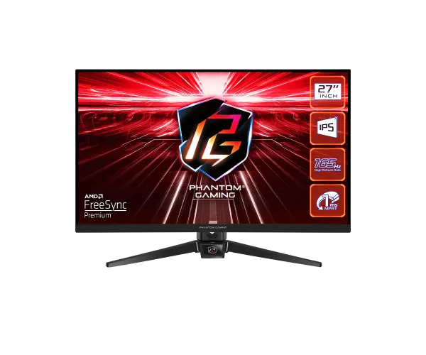 Monitor 27'' AsRock PG27FF1A IPS 1920x1080165Hz1msHDMIx2DPzvučnici