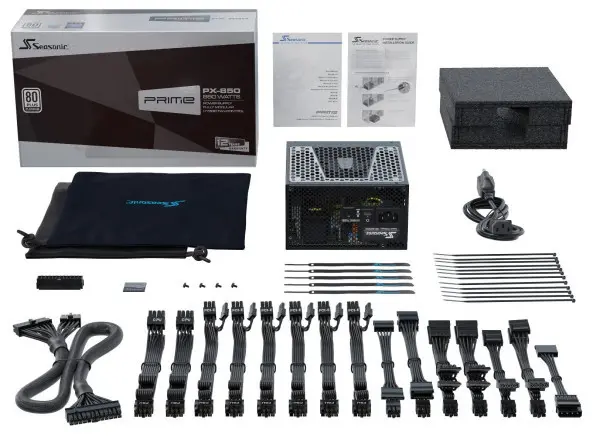 Napajanje 850W Seasonic Prime PX-850 Modularno, 80+ Platinum