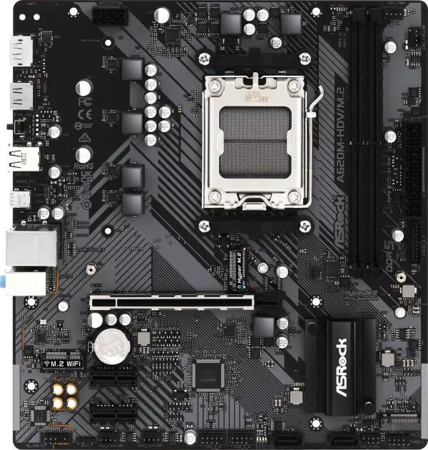MB AMD AM5 ASRock A620M-HDVM.2 90-MXBLL0-A0UAYZ