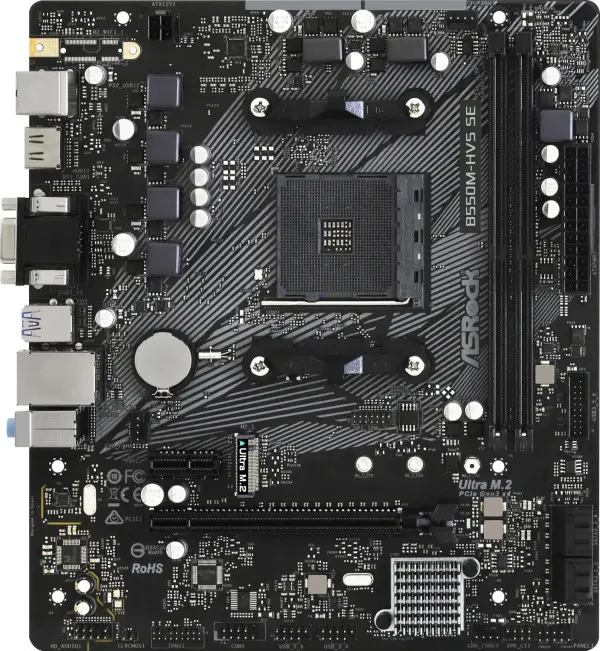 MB AM4 ASRock B550M-HVS SE 90-MXBMK0-A0UAYZ