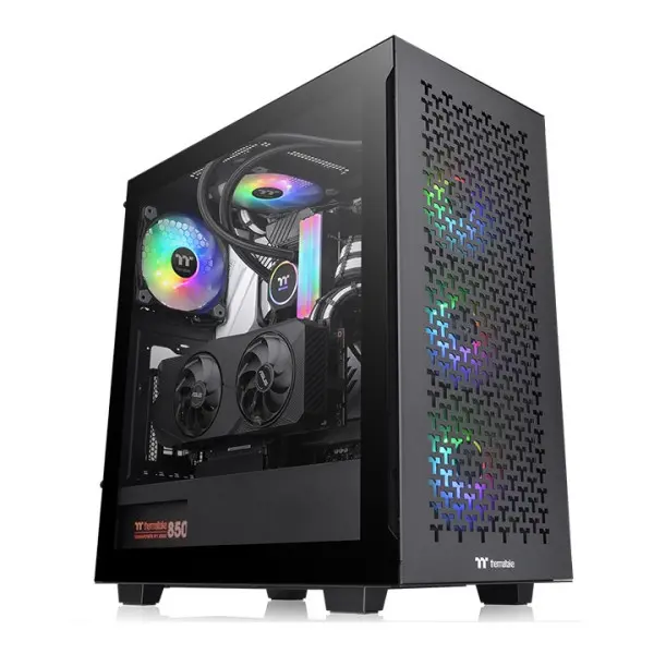Kućište Thermaltake V350 TG ARGB Air BlackGlass4x FansCA-1S3-00M1WN-03