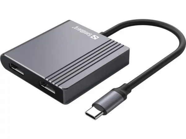 Docking station Sandberg USB-C Dock 2xHDMI+USB+PD 136-44