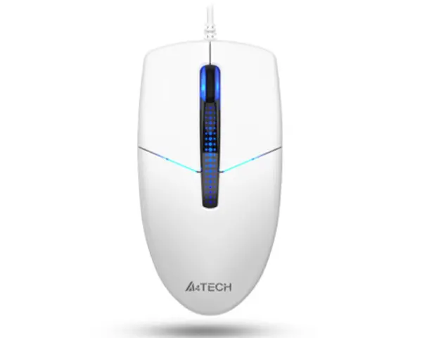 A4 TECH N-530 Optical USB beli miš 