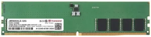 DDR5 32GB 5600MT/s, On-die ECC U-DIMM, CL46 1.1V, 288-pin 2Rx8 (2Gx8)x16 ( JM5600ALE-32G ) 