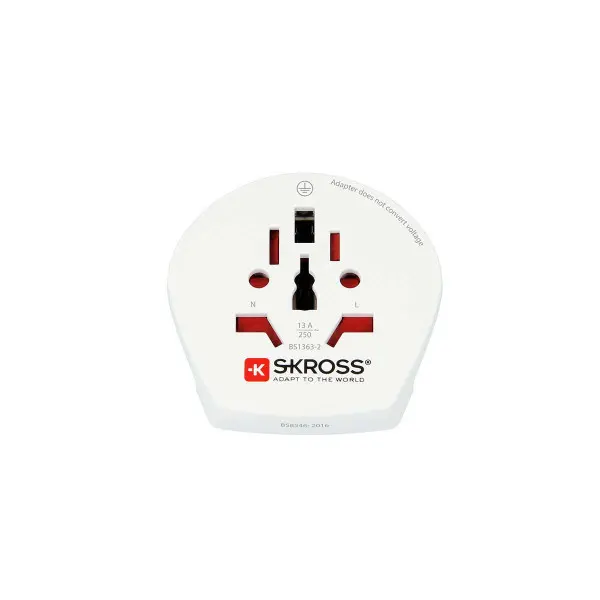 SKR1500211E Nedis putni adapter, beli