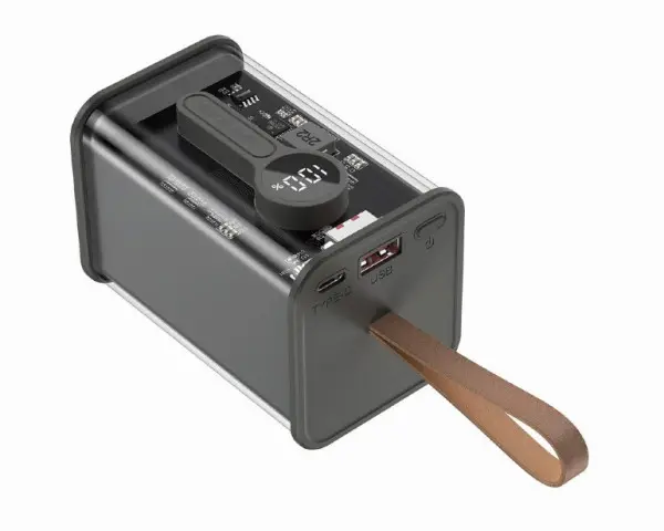 PB18-TQC3-01 Gembird Power bank 18000 mAh, crni