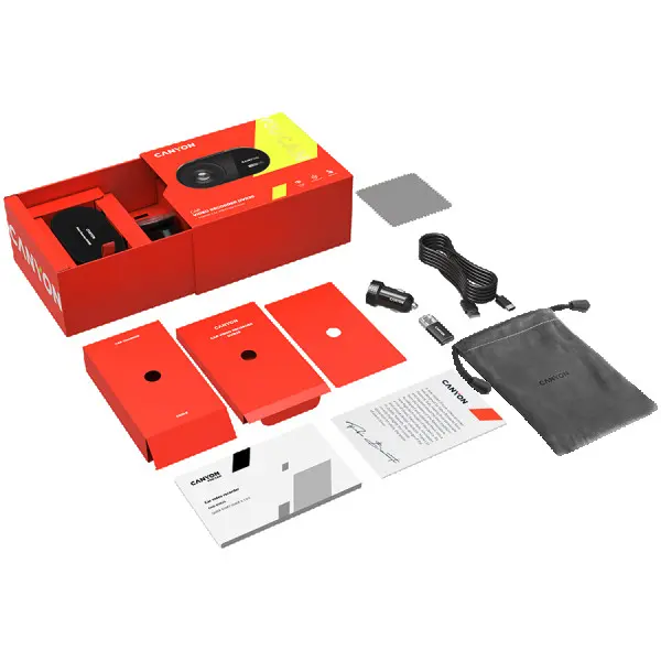 Canyon DVR25, 3 IPS with touch screen, Mstar8629Q, Sensor Sony335, Wifi, 2K resolution ( CND-DVR25 ) 