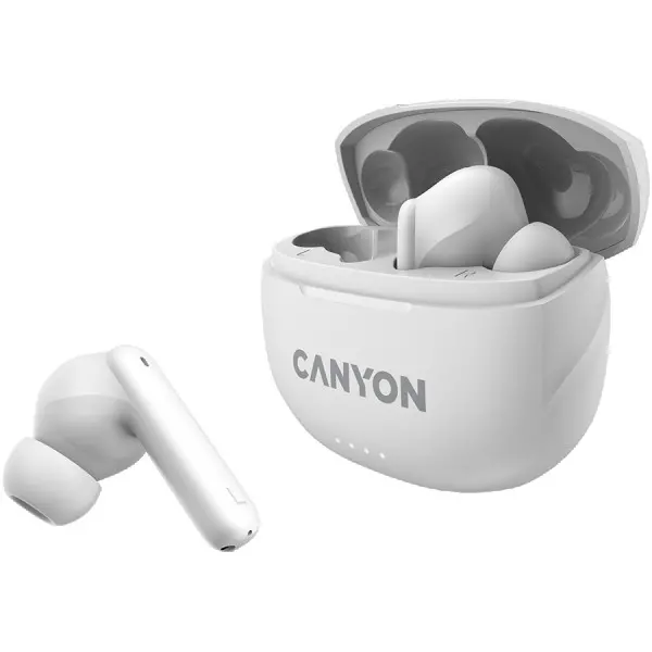 CANYON TWS-8, Bluetooth headset, with microphone, with ENC, BT V5.3 BT V5.3 JL 6976D4, Frequence Response:20Hz-20kHz, battery EarBud 40mAh*