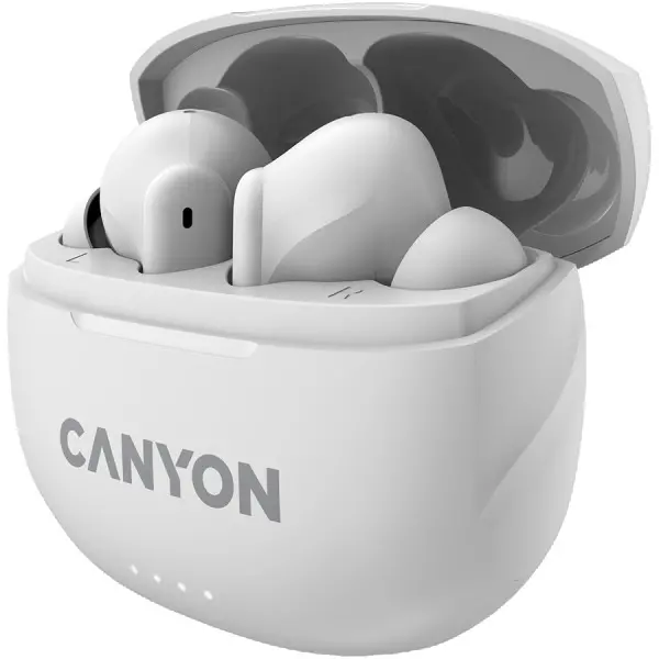 CANYON TWS-8, Bluetooth headset, with microphone, with ENC, BT V5.3 BT V5.3 JL 6976D4, Frequence Response:20Hz-20kHz, battery EarBud 40mAh*