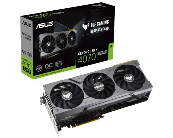 ASUS nVidia GeForce RTX 4070 Ti SUPER 16GB TUF-RTX4070TIS-O16G-GAMING grafička karta