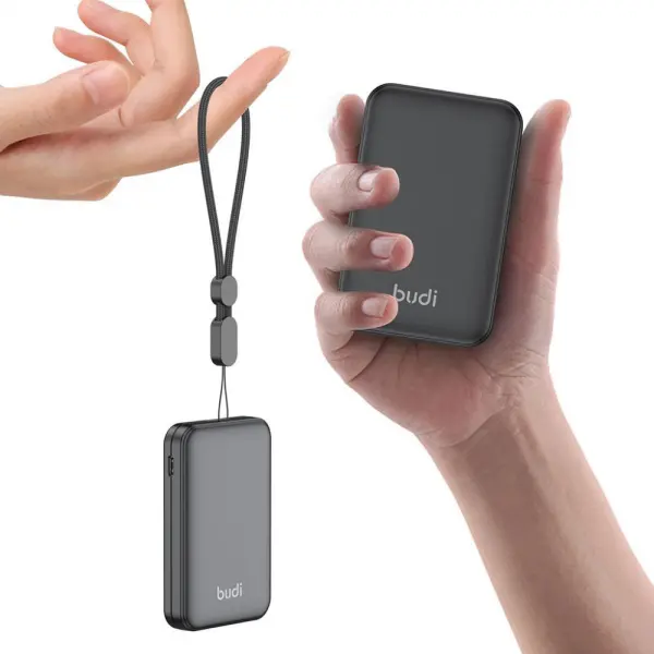 Multifunkcionalni box wireless punjac Budi Magsafe 15W 14 u 1 crni