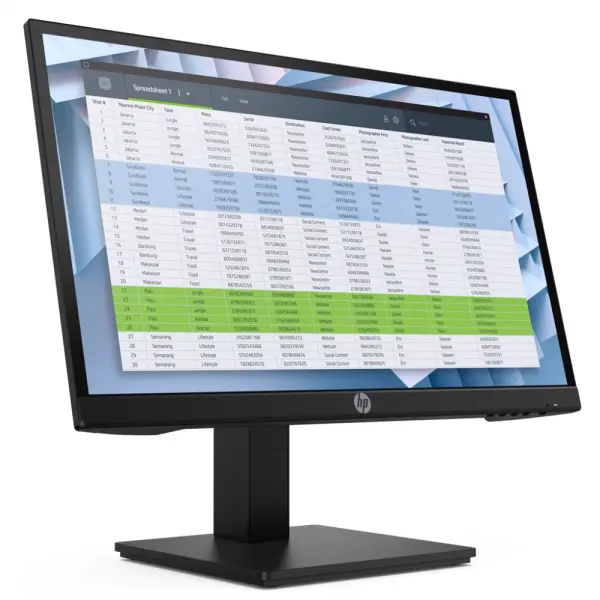 Monitor HP 21.5\'', P22 G4, IPS, 1920x1080 FHD, D-Sub, DP, HDMI crni