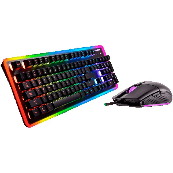 Cougar | Deathfire EX | 37DF2XNMB.0002 | Keyboard + Mouse Bundle| Keyboard: Hybrid  8 color Backlight | Mouse: ADNS-5050  2000 dpi ( CGR-WX