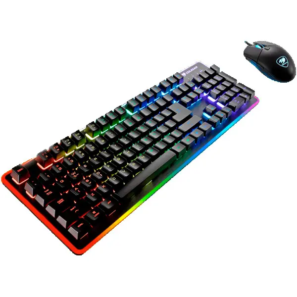 Cougar | Deathfire EX | 37DF2XNMB.0002 | Keyboard + Mouse Bundle| Keyboard: Hybrid  8 color Backlight | Mouse: ADNS-5050  2000 dpi ( CGR-WX