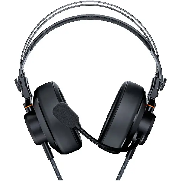 Cougar I VM410 I 3H550P53B.0002 I Headset I 53mm Driver  9.7mm noise cancelling Mic.  Stereo 3.5mm 4-pole and 3-pole PC adapter  Suspended
