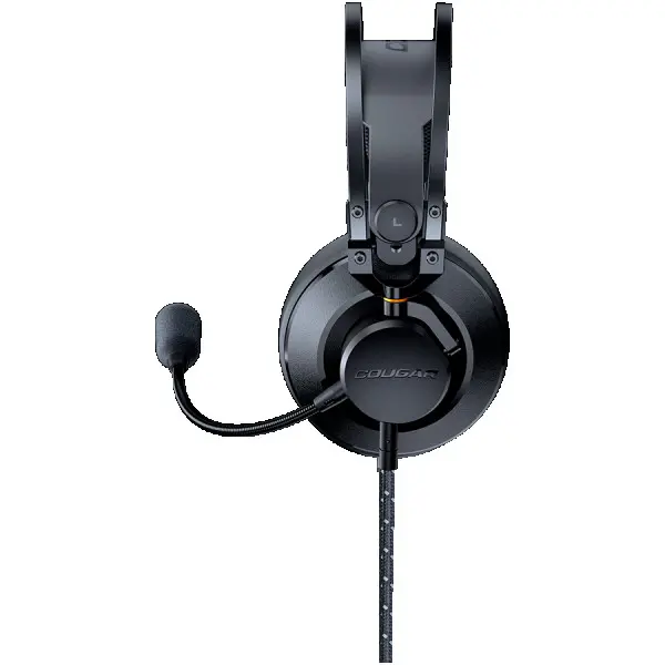 Cougar I VM410 I 3H550P53B.0002 I Headset I 53mm Driver  9.7mm noise cancelling Mic.  Stereo 3.5mm 4-pole and 3-pole PC adapter  Suspended