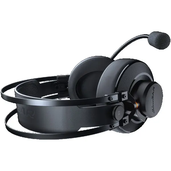 Cougar I VM410 I 3H550P53B.0002 I Headset I 53mm Driver  9.7mm noise cancelling Mic.  Stereo 3.5mm 4-pole and 3-pole PC adapter  Suspended
