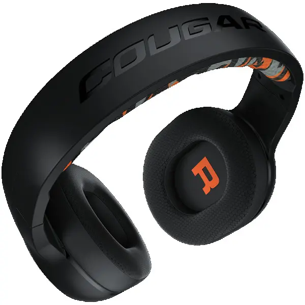 Cougar I DIVE I Headset I Driver 50mm  9.7mm noise cancelling Mic.  Stereo 3.5mm 4-pole and 3-pole PC adapter  Black ( CGR-P50B-270 ) 