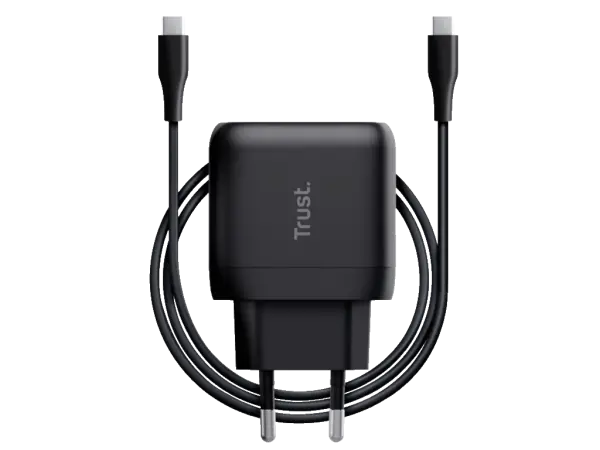 Punjač TRUST Maxo 45WUSB-Claptopsmartphonetablet2m USB-C kabelcrna' ( '24816' ) 