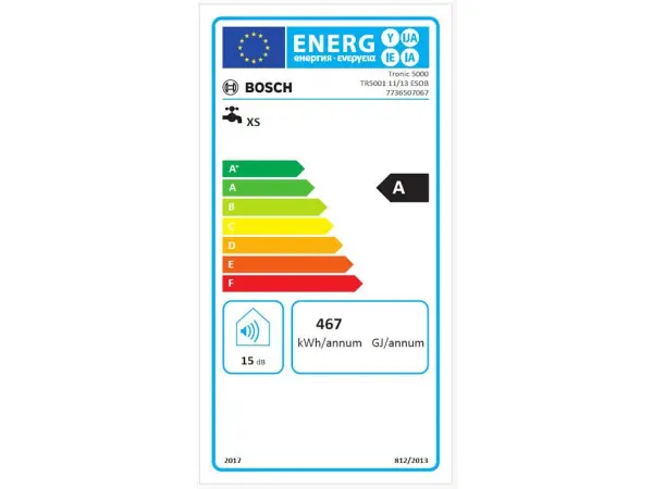 Bojler BOSCH TR5001-11-13ESOB protočniWiFi readyslim 11cmbela' ( '7736507067' ) 